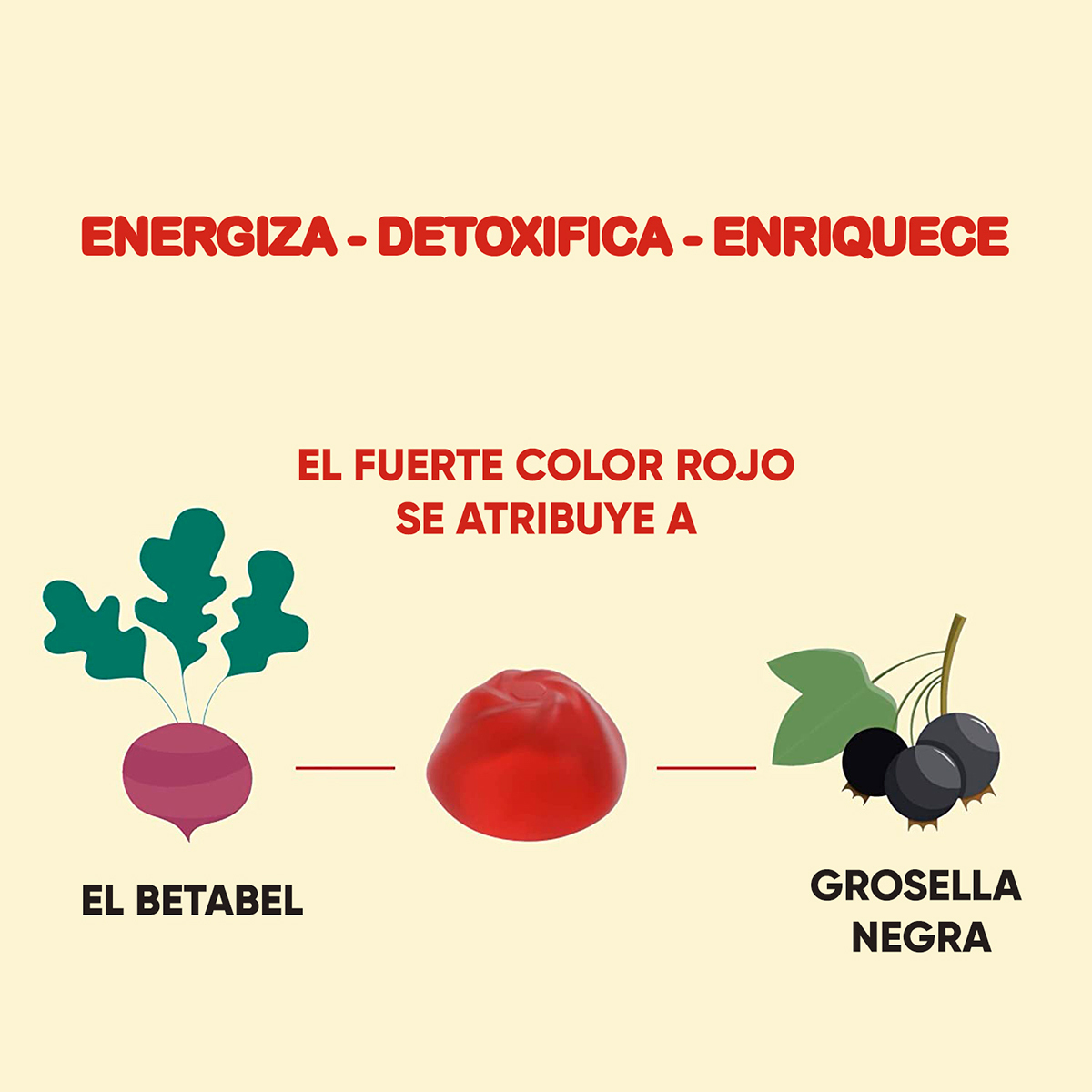   2 Pack Golí Gomitas Vinagre De Sidra Manzana 120 Piezas