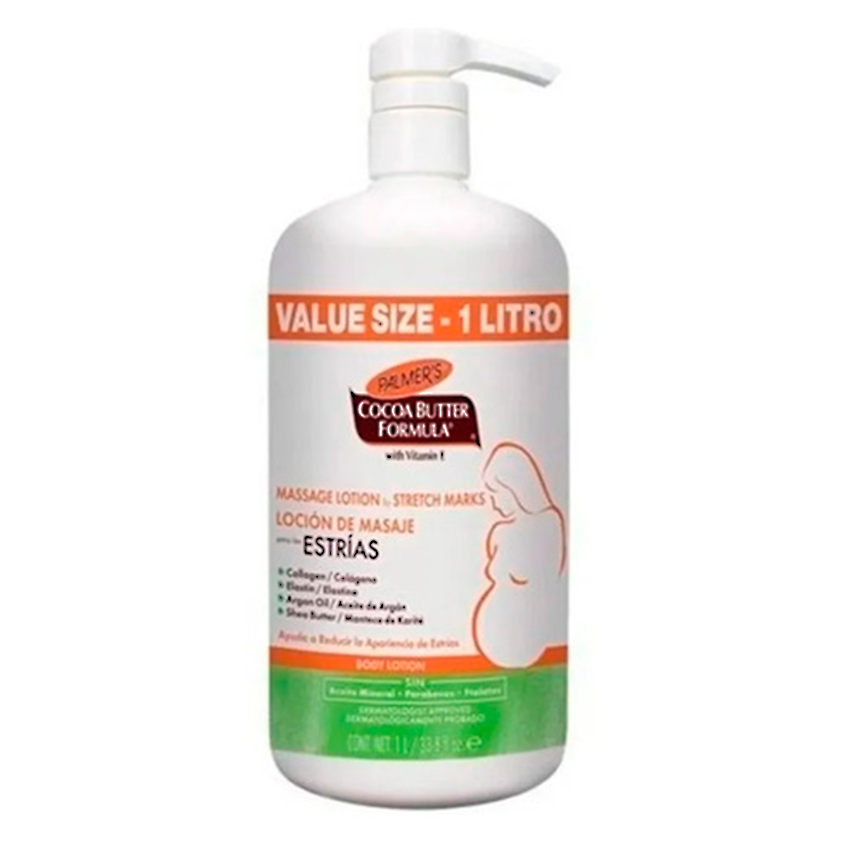 Loción De Masaje Para Las Estrías 1 Litro Palmer's® Cocoa Butter