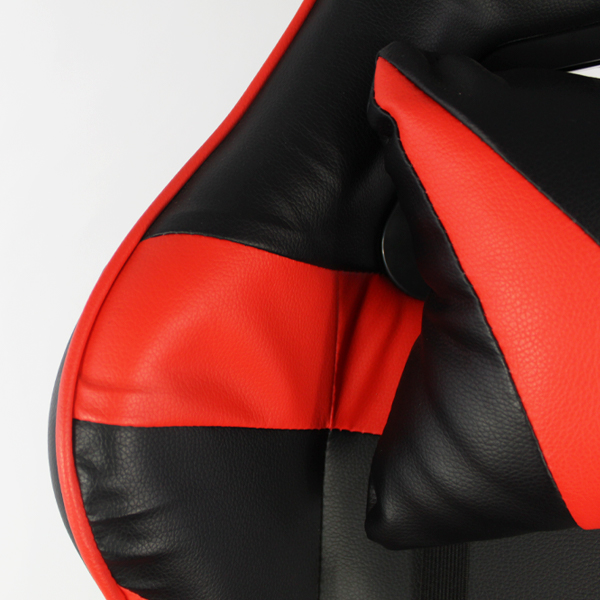 Silla Gamer Ergonómica MOB-ZD12 Negro con Roja Mundo In