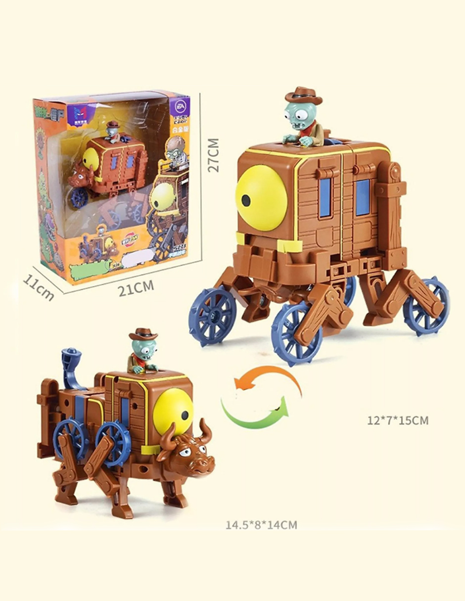 Juego Plantas Vs Zombies Toro 3 En 1 Muñecos Juegos Niños 