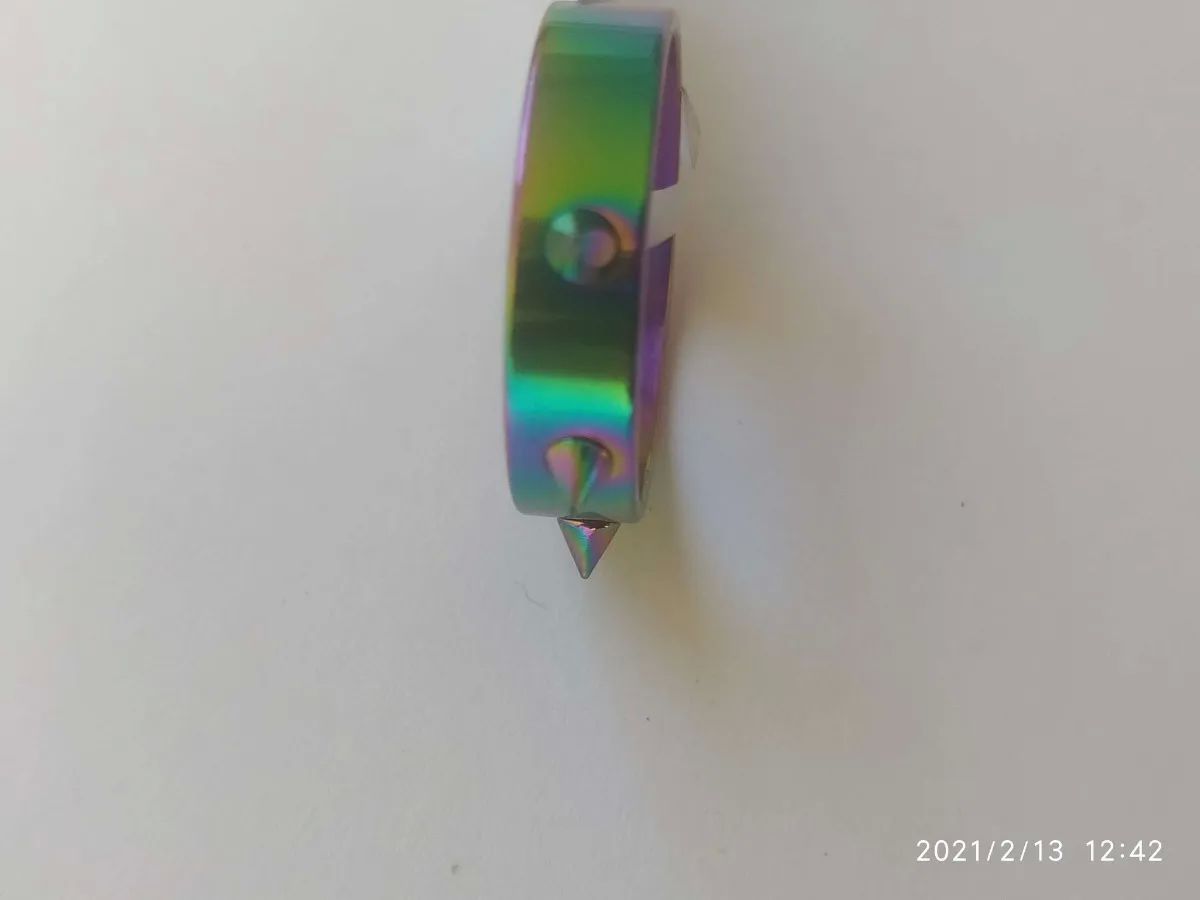 Mekano-Anillo con Orejas de Gatito, Tornasol, Autodefensa