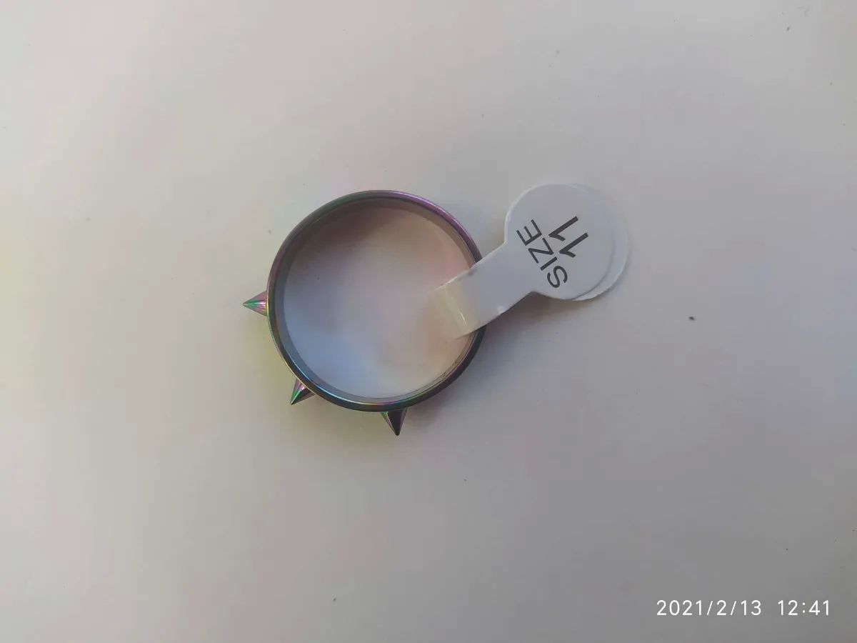 Mekano-Anillo con Orejas de Gatito, Tornasol, Autodefensa