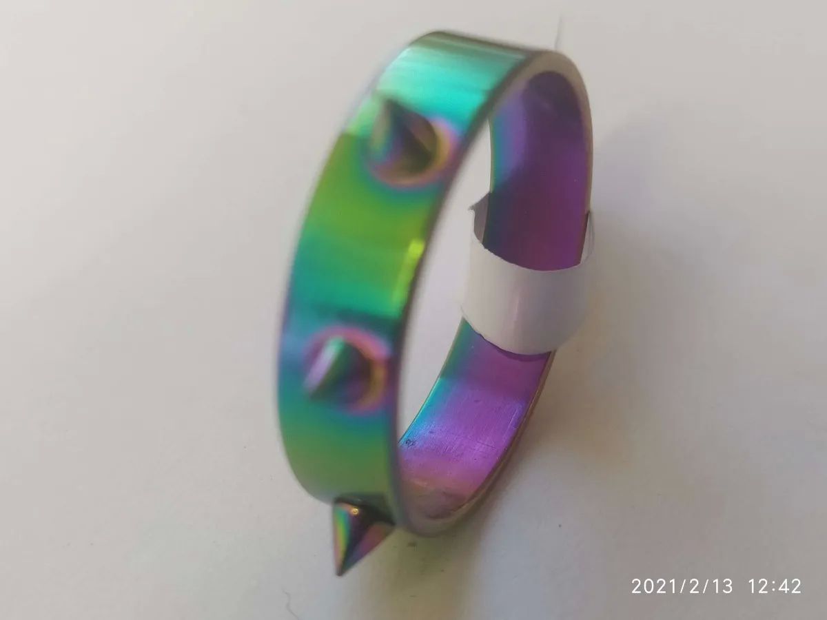 Mekano-Anillo con Orejas de Gatito, Tornasol, Autodefensa