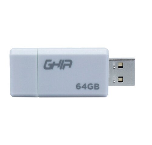 MEMORIA GHIA 64GB USB PLASTICA USB 2.0 COMPATIBLE CON ANDROID WINDOWS MAC DATOS PORTATIL PLASTICO