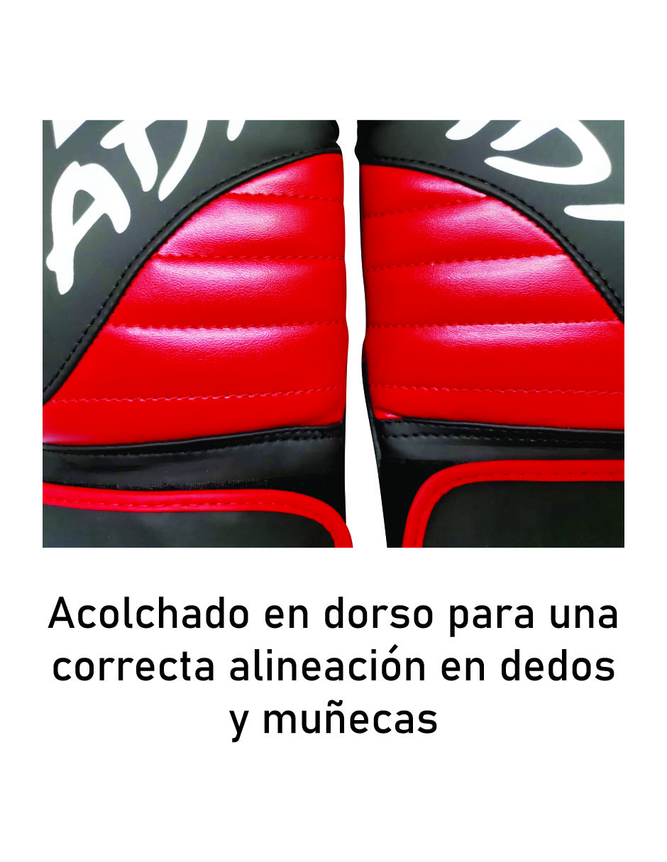 KIT GUANTES DE BOX ADX MOD STRONG MAS COMPLEMENTOS