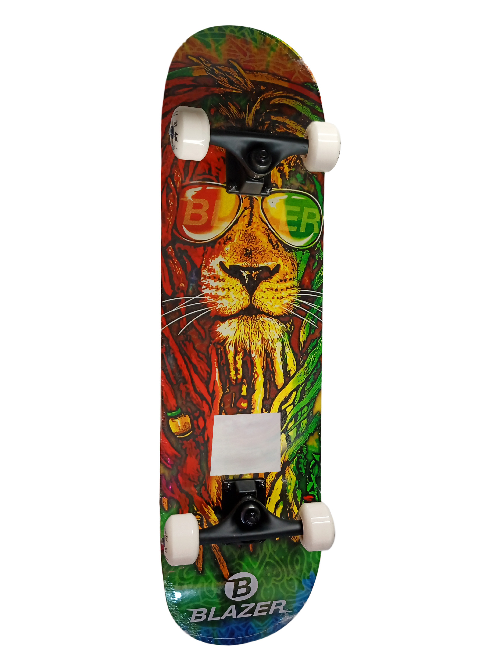 Skateboard con diseño de Leon Patineta de Maple