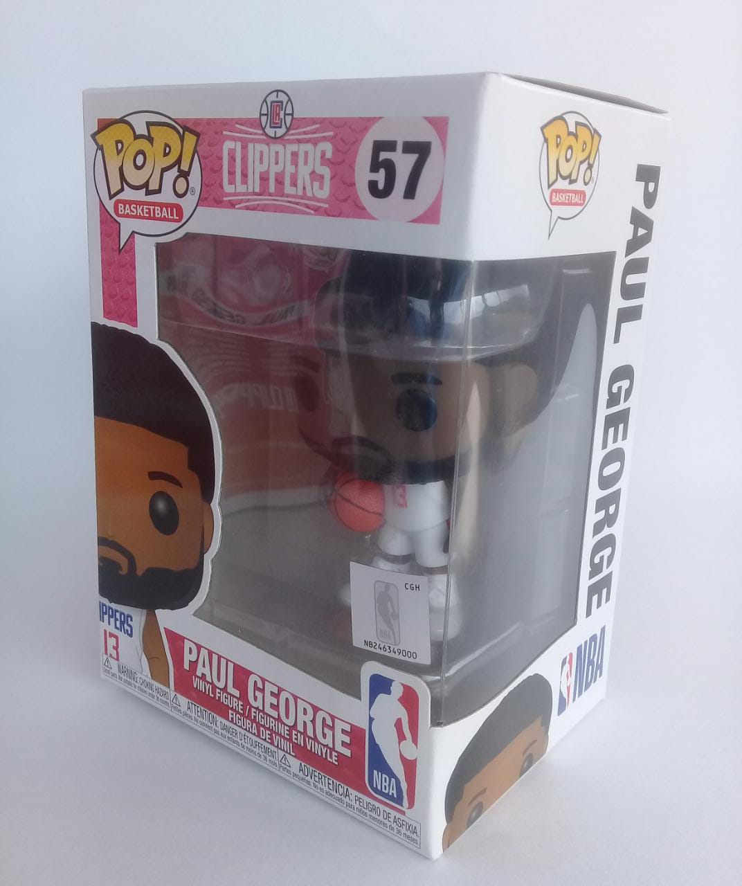 Funko Pop! Nba Paul George #57 Clippers