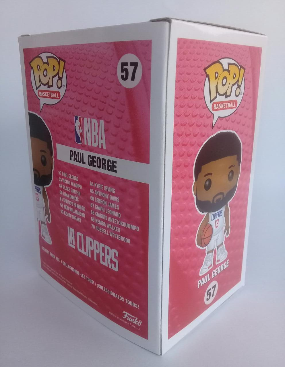 Funko Pop! Nba Paul George #57 Clippers