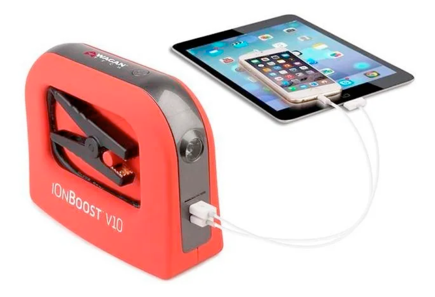 Arrancador De Bateria Wagan Tech 7506 10v Y Powerbank