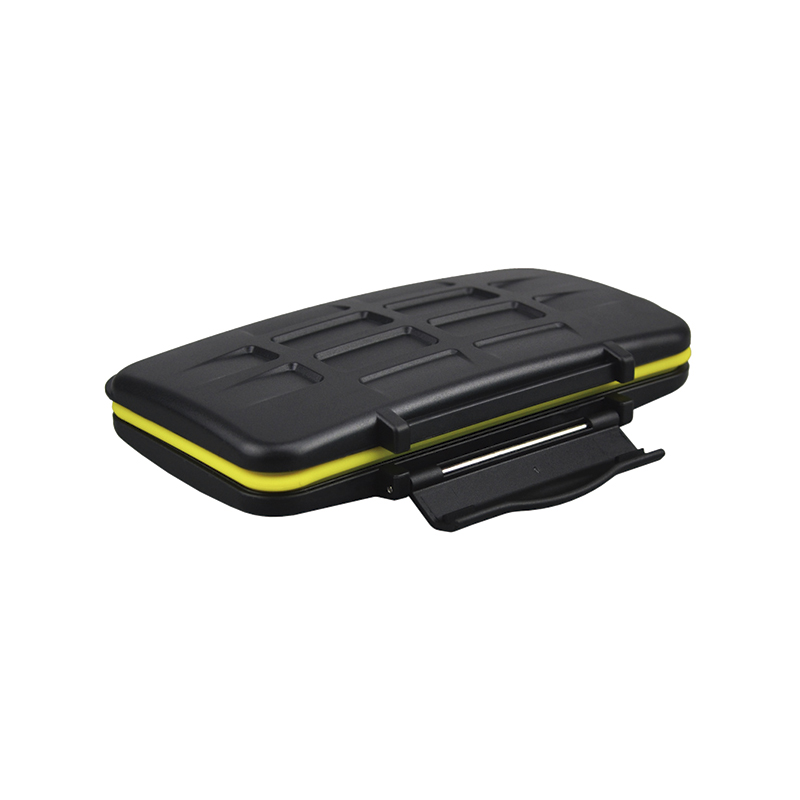 Estuche de Memorias JJC MC-SDMSD24 Capacidad 12 SD / 12 MSD Color Negro