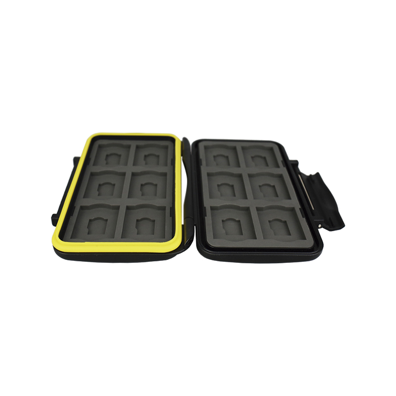 Estuche de Memorias JJC MC-SDMSD24 Capacidad 12 SD / 12 MSD Color Negro