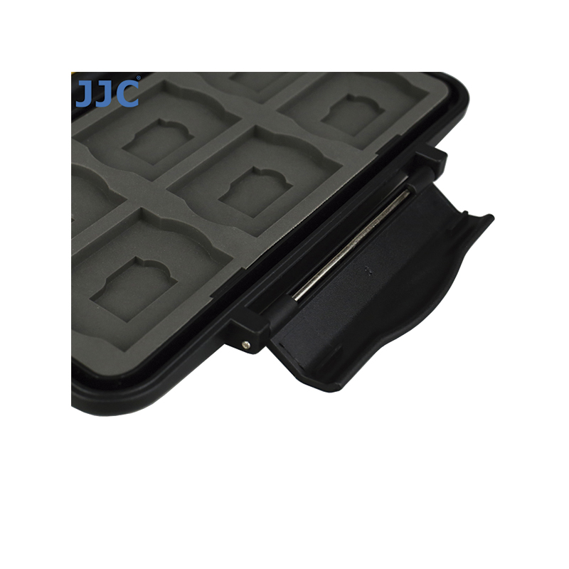 Estuche de Memorias JJC MC-SDMSD24 Capacidad 12 SD / 12 MSD Color Negro
