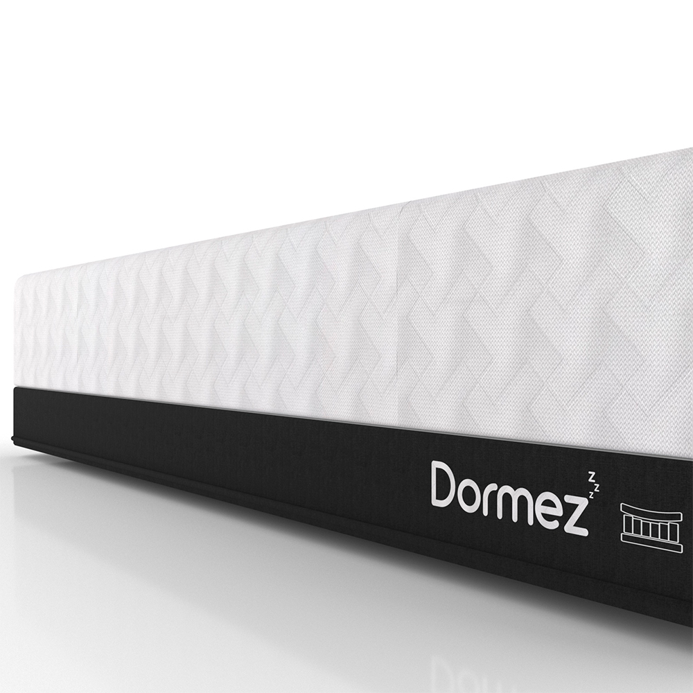 Colchón y Box Individual  Dormez Milan Súper Confort Ortopédico  