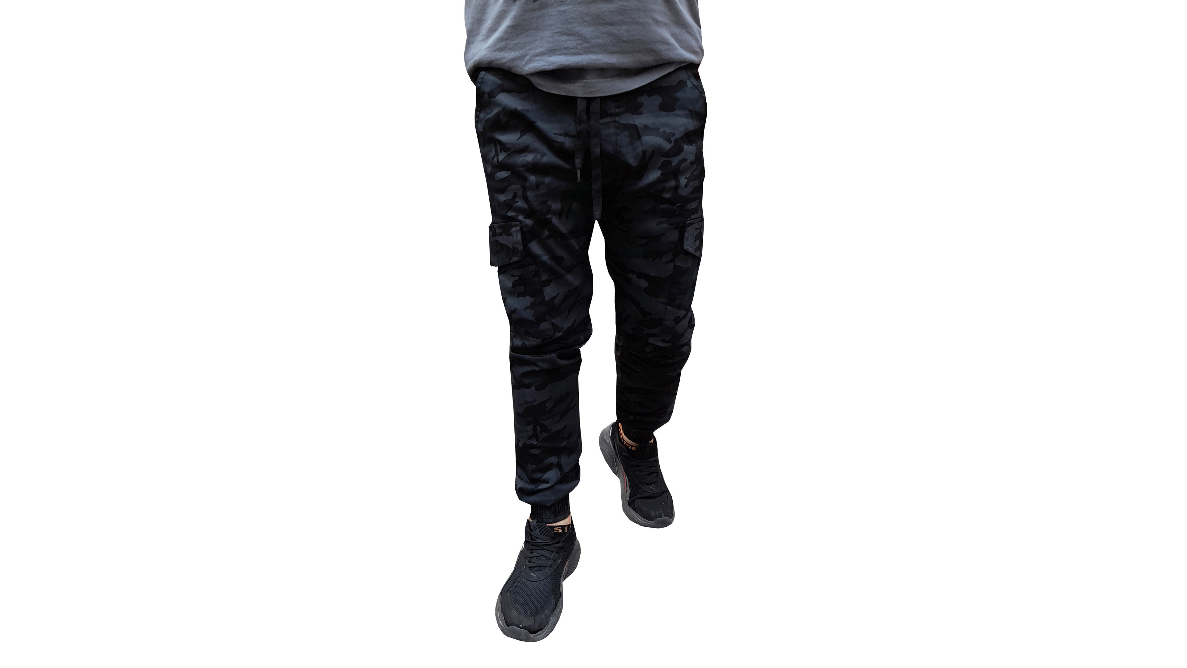 Pantalon Jogger Cargo Camuflaje Hombre