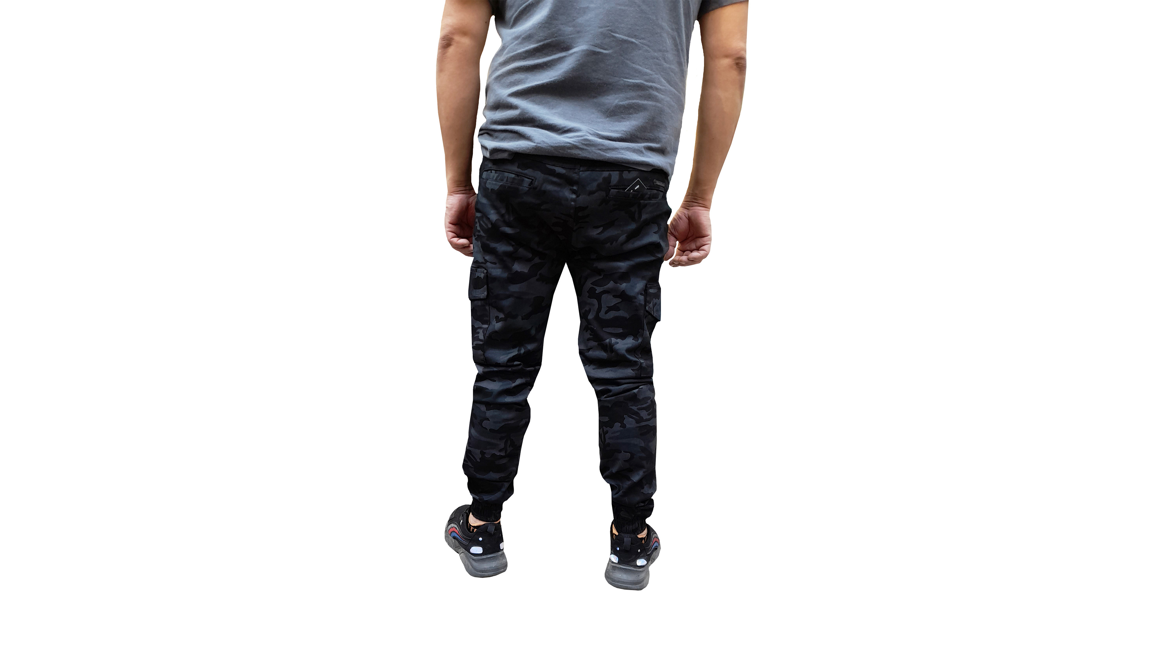 Pantalon Jogger Cargo Camuflaje Hombre