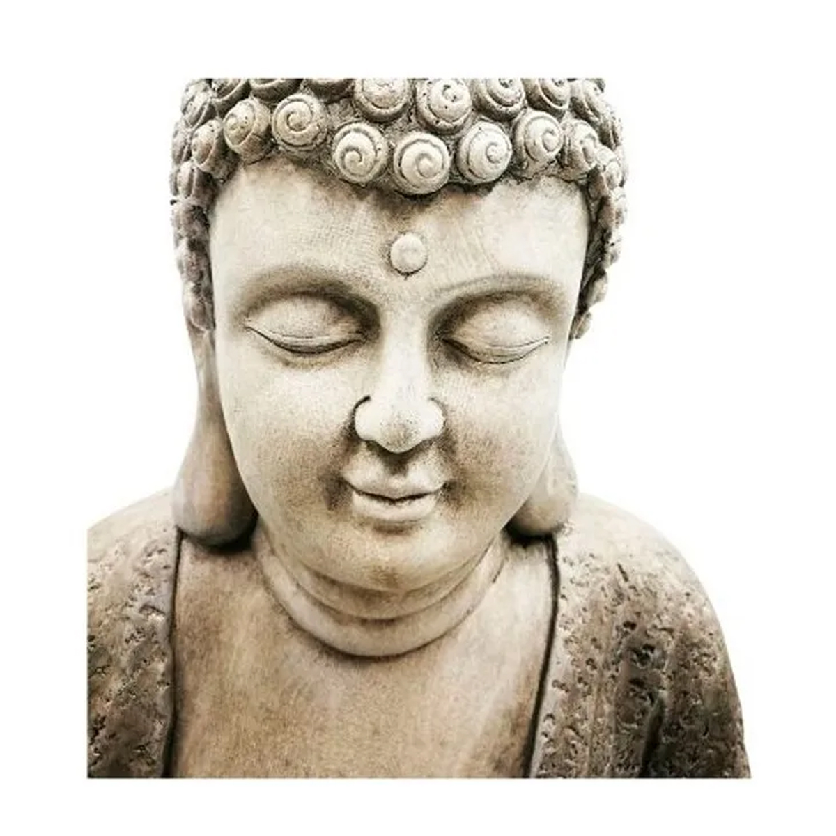 Buda Sentado De Poliresina Relajación Adorno