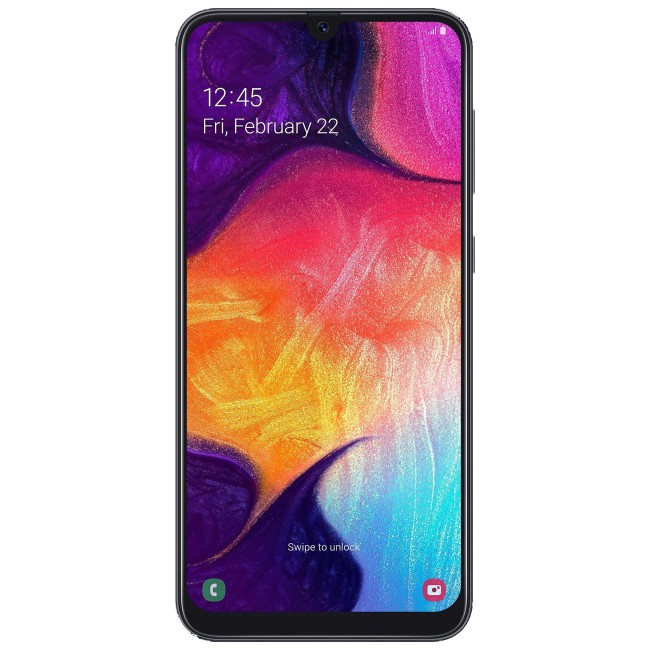 Samsung Galaxy A50 64GB Negro Reacondicionado Libre de fabrica