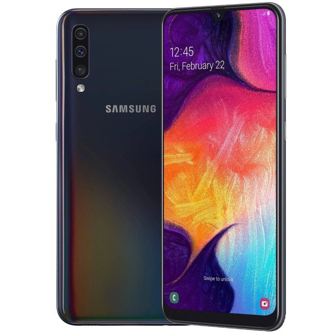 Samsung Galaxy A50 64GB Negro Reacondicionado Libre de fabrica