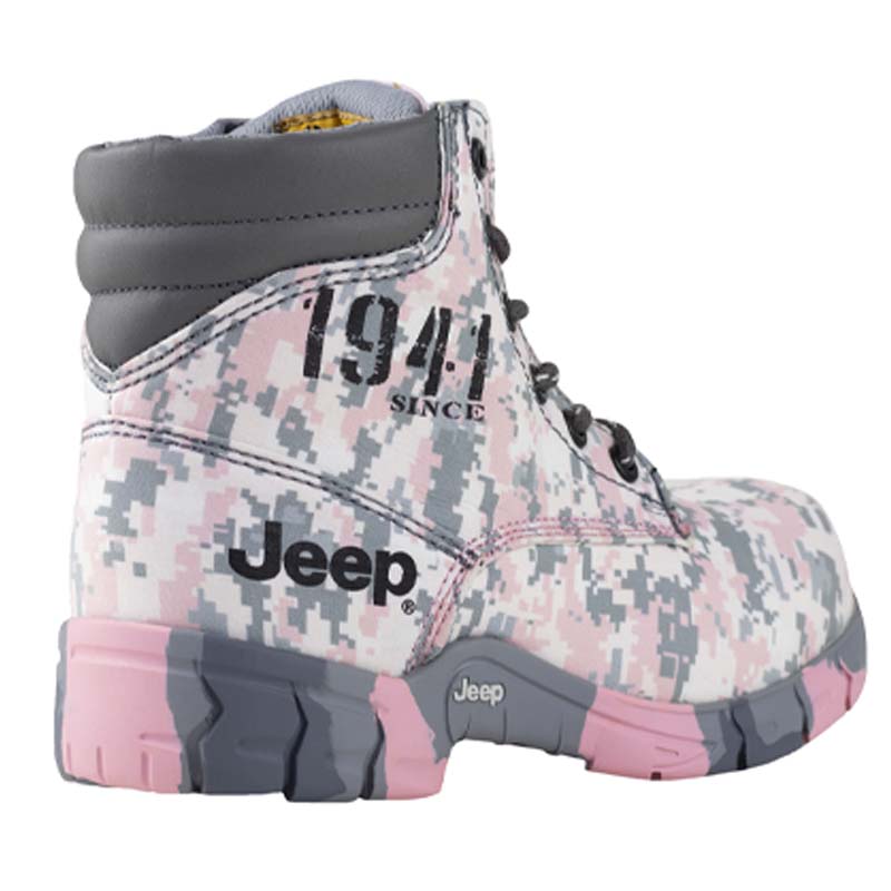BOTAS URBANAS PARA MUJER JEEP DISEÑO PIXEL ROSA 5130 CÓMODAS