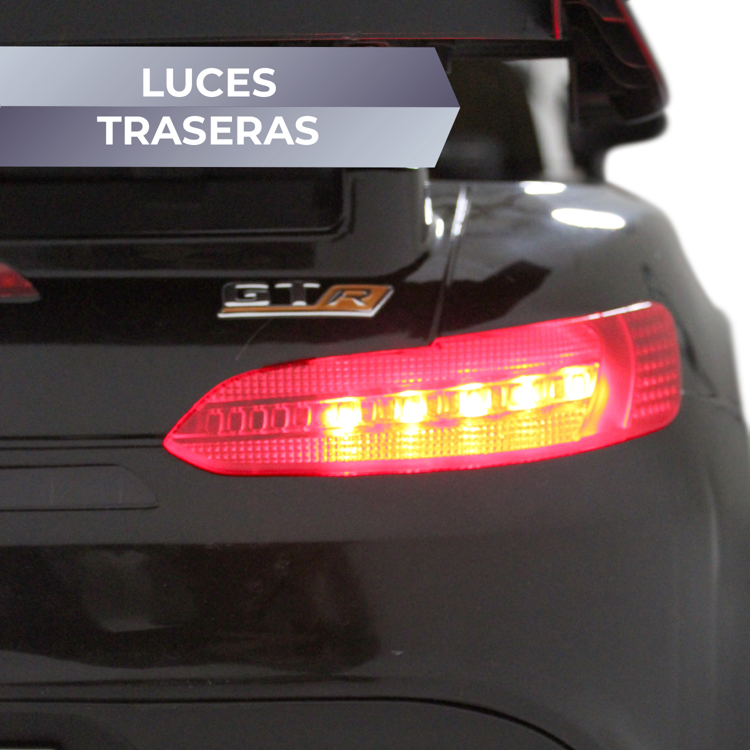 Montable Electrico Auto Mercedes Benz 12v Negro