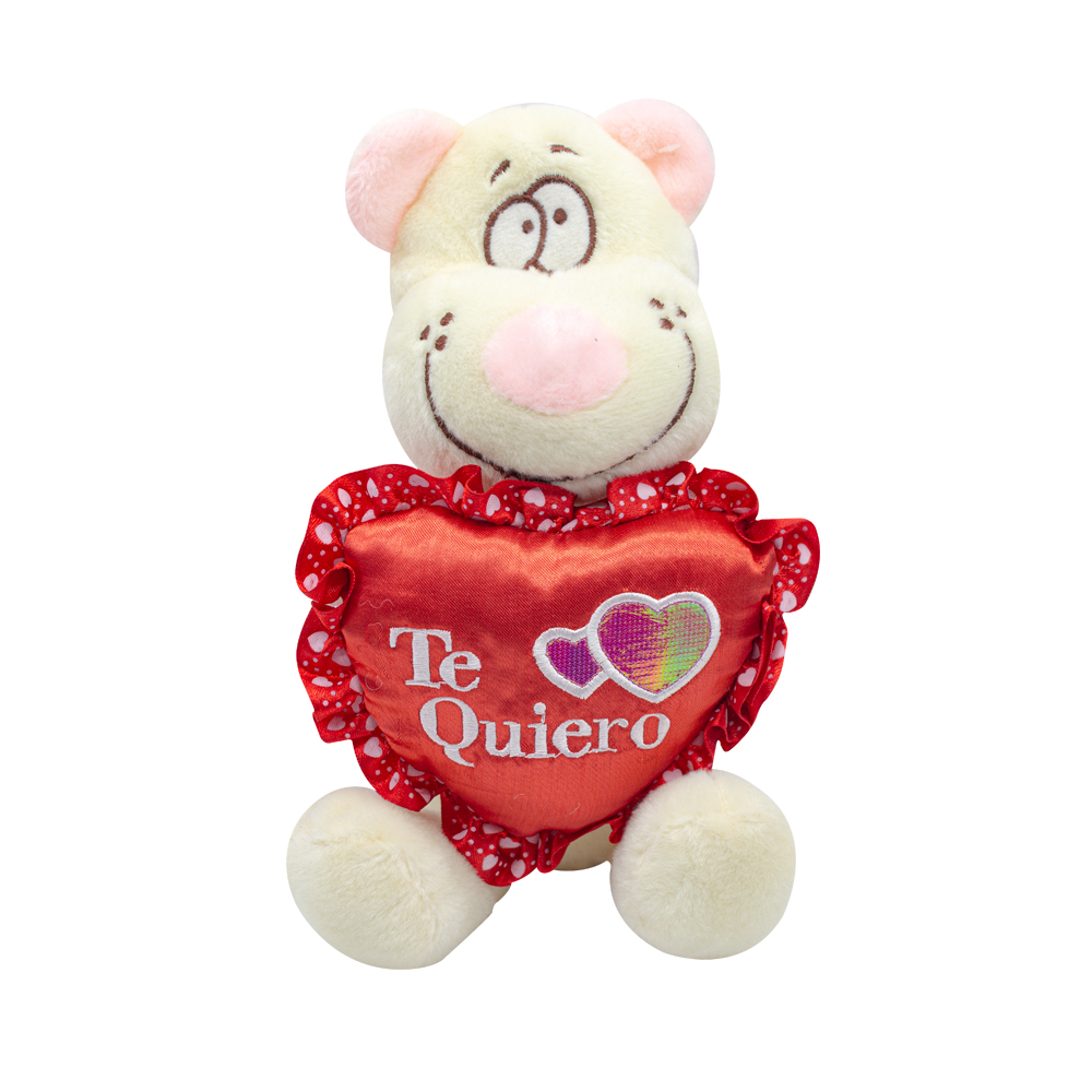 Animales De Peluche Con Corazon San Valentin Pack 4 Piezas
