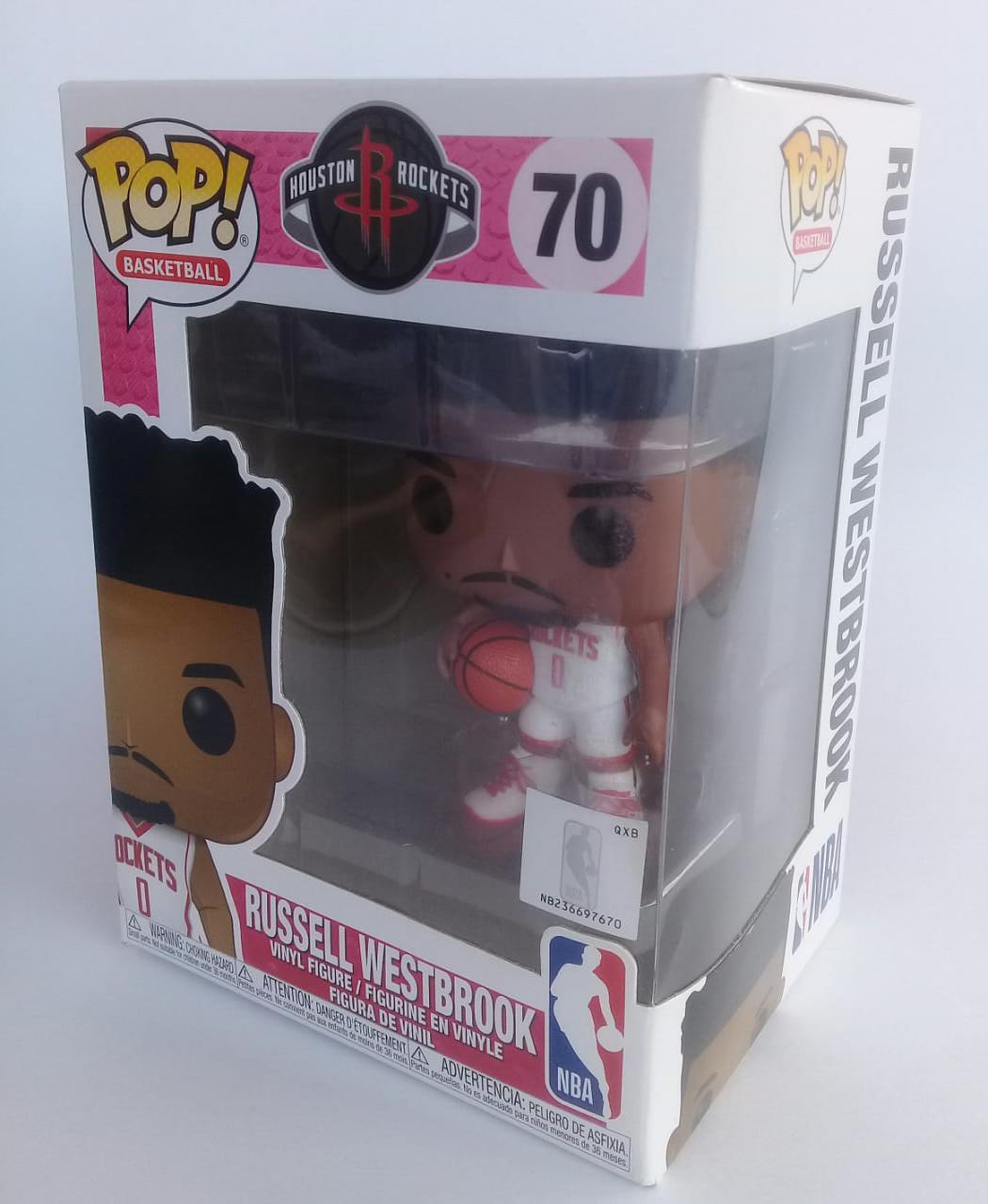 Funko Pop! Nba Houston Rockets Russell Westbrook #70