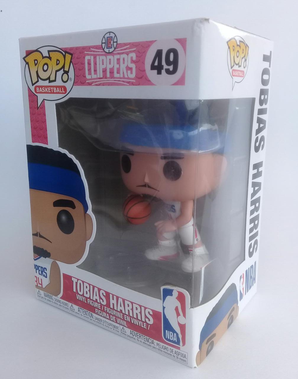 Funko Pop! Nba Tobias Harris #49 Clippers