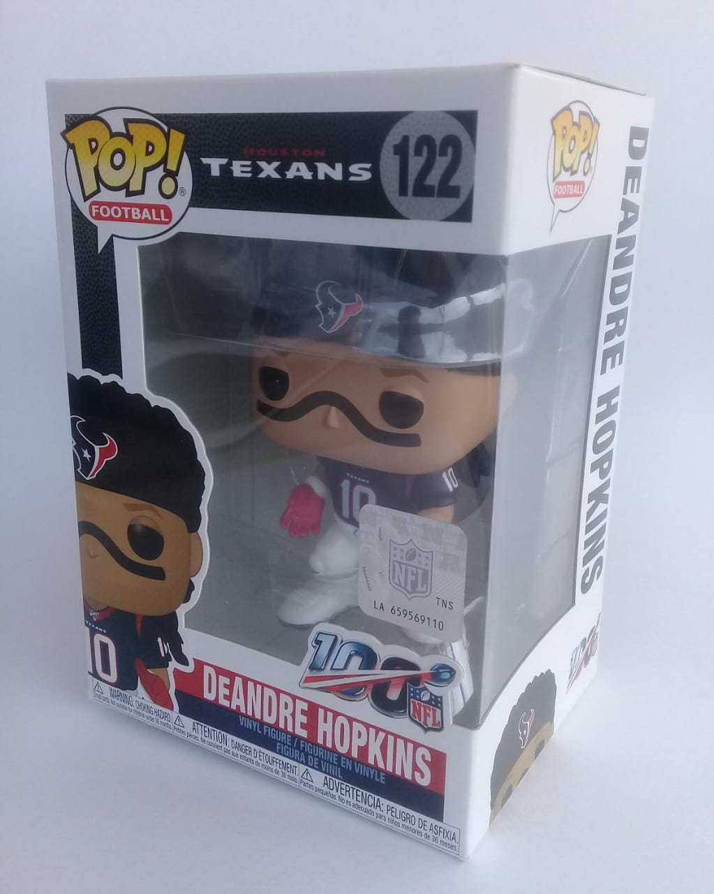 Funko Pop Deandre Hopkins #122 Texans Houston Nfl