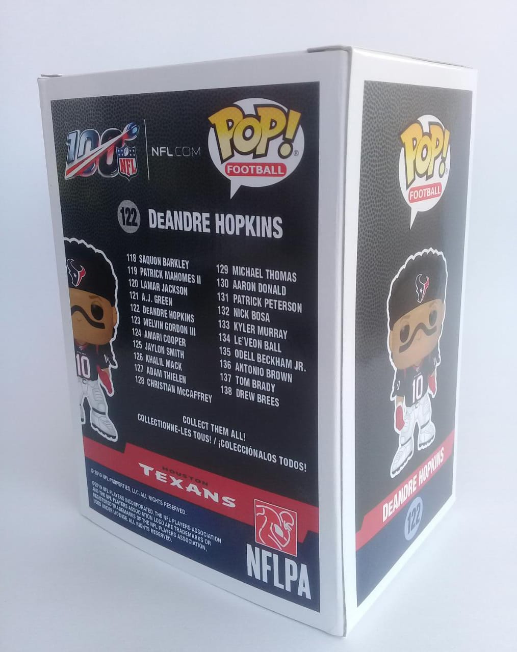 Funko Pop Deandre Hopkins #122 Texans Houston Nfl