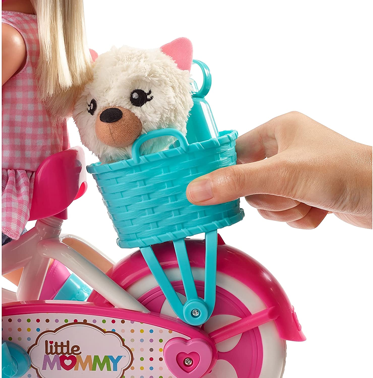 Little Mommy  Paseo En Bici Muñeca Pedalea De Verdad