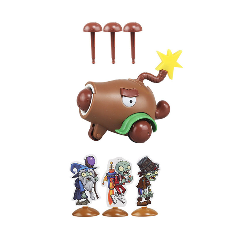 Figuras Plantas Vs Zombies Juego Planta Cañón Coco