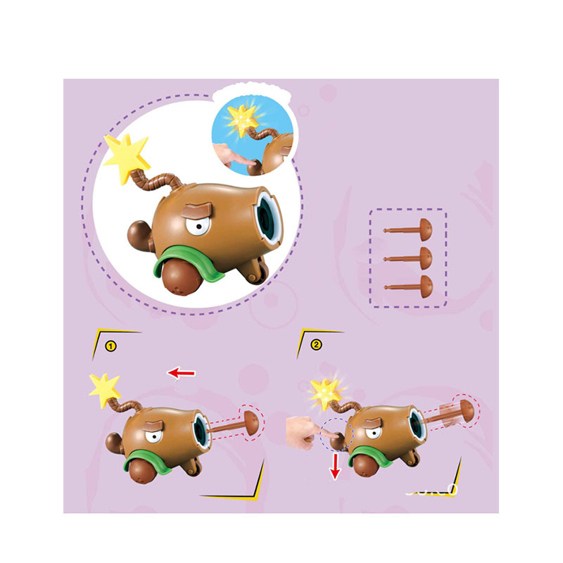 Figuras Plantas Vs Zombies Juego Planta Cañón Coco