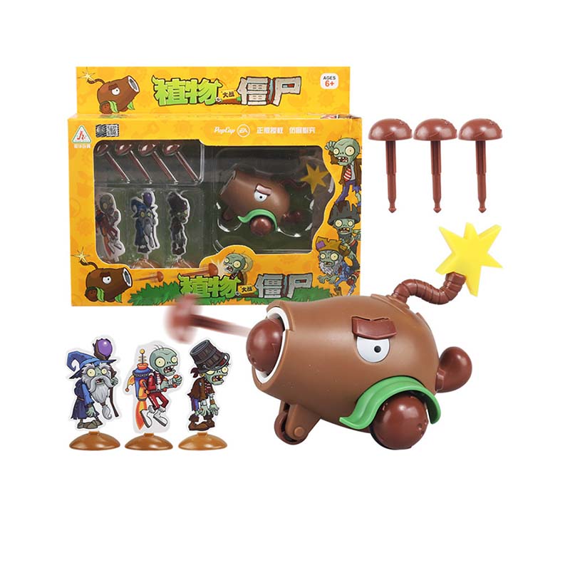 Figuras Plantas Vs Zombies Juego Planta Cañón Coco