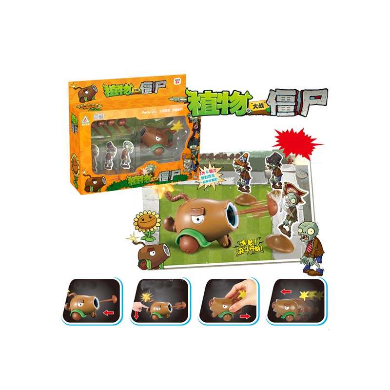 Figuras Plantas Vs Zombies Juego Planta Cañón Coco