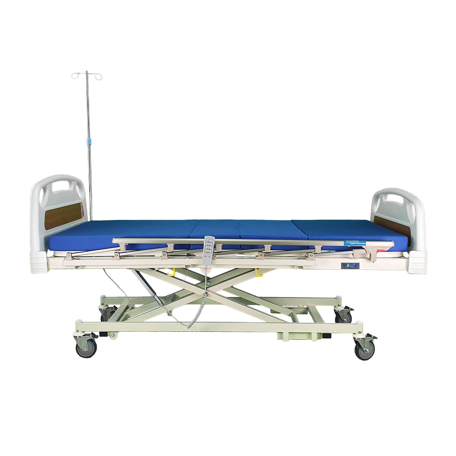 Cama Hospitalaria Eléctrica Lujo 5 Posiciones Con Colchón