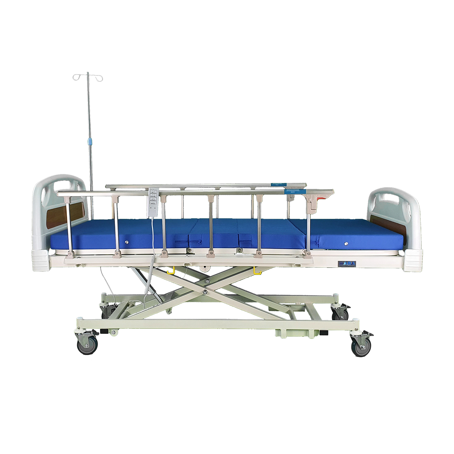 Cama Hospitalaria Eléctrica Lujo 5 Posiciones Con Colchón