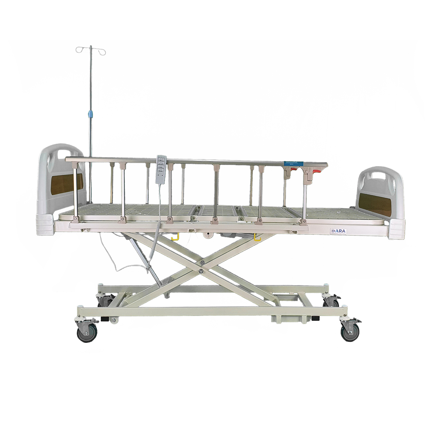 Cama Hospitalaria Eléctrica Lujo 5 Posiciones Con Colchón