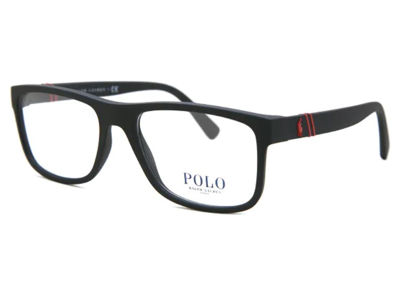 Armazón oftálmico Polo Ralph Lauren 2184 5284 55-17 145 Negro Mate