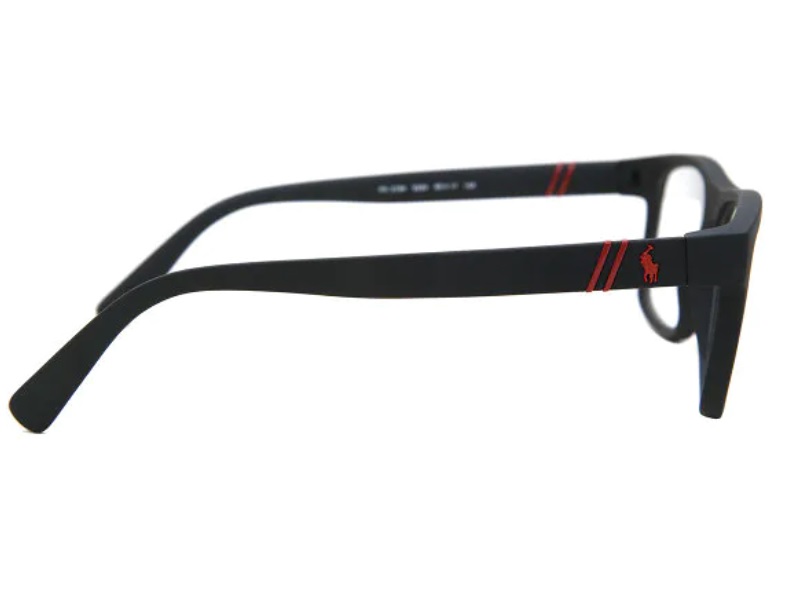 Armazón oftálmico Polo Ralph Lauren 2184 5284 55-17 145 Negro Mate