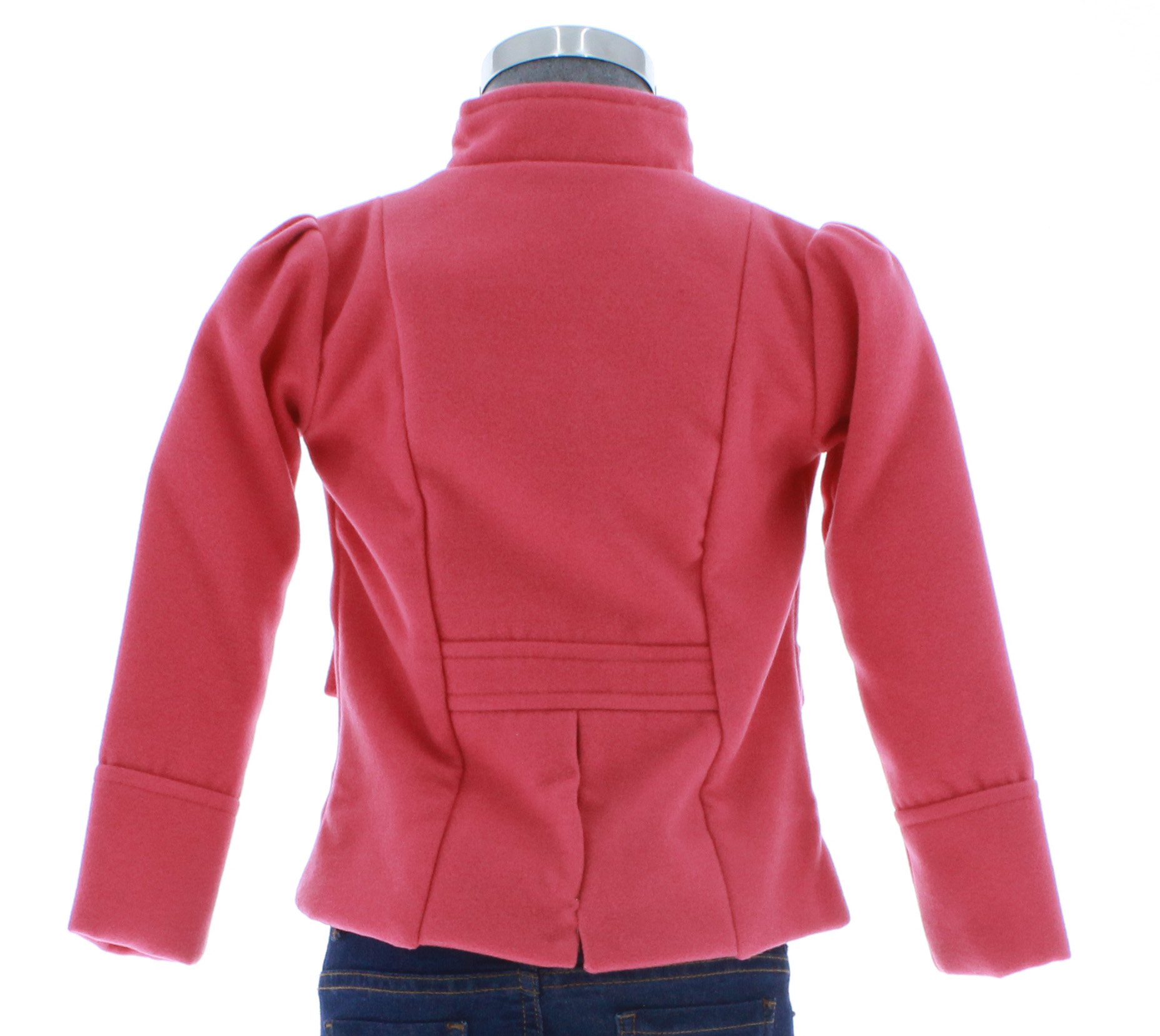 Abrigo Niña Rosa Forrado 2763 3 a 8 Años.