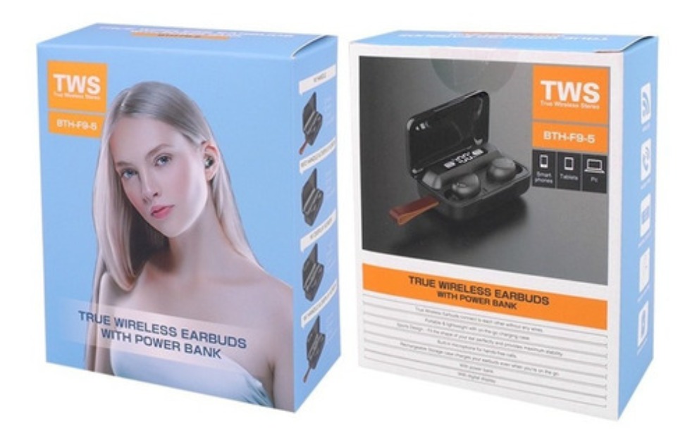 Audífonos Inalámbricos Bluetooth TWS F9-5