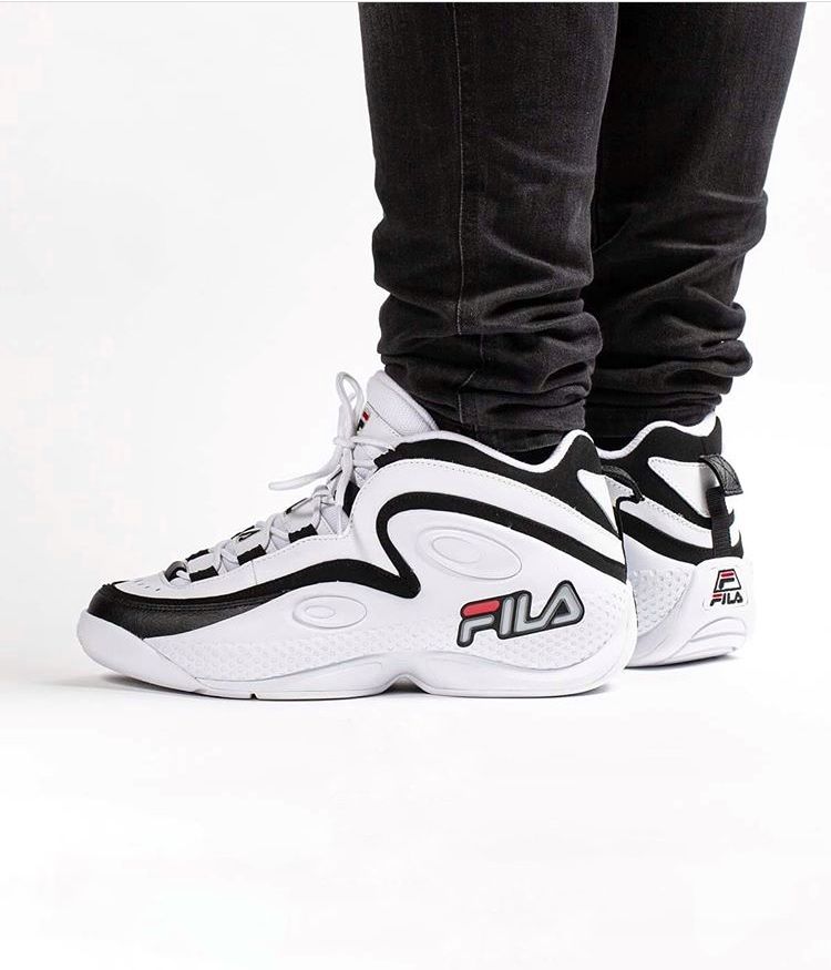 Tenis Fila Grant Hill 3 Blanco Negro de Caballero