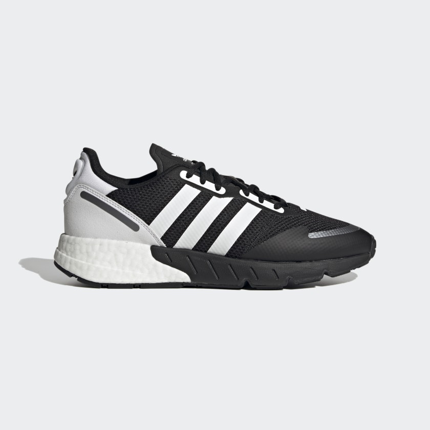 Tenis Adidas ZX 1K Boost Negro Blanco de Caballero Original