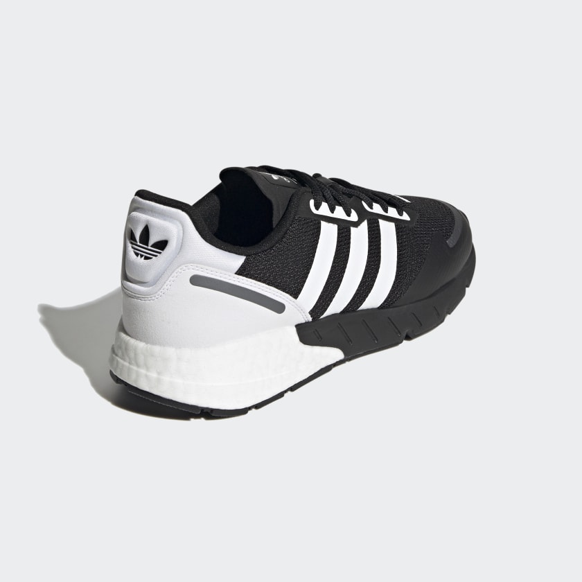 Tenis Adidas ZX 1K Boost Negro Blanco de Caballero Original