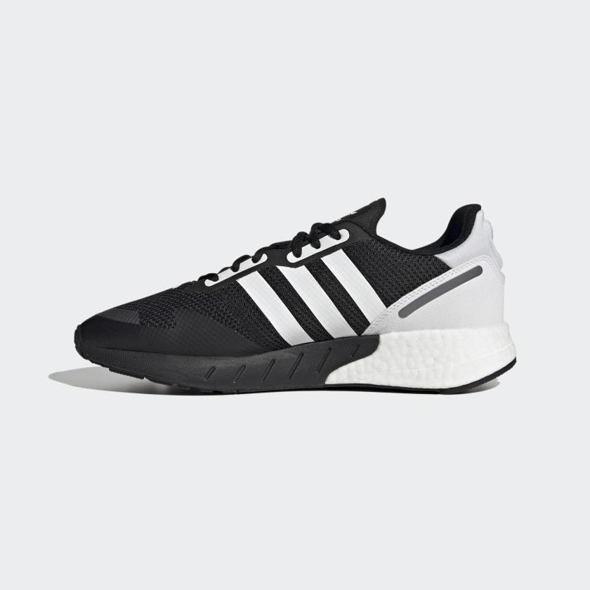 Tenis Adidas ZX 1K Boost Negro Blanco de Caballero Original