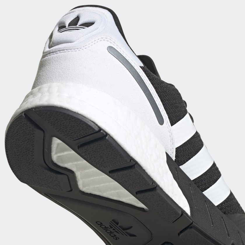 Tenis Adidas ZX 1K Boost Negro Blanco de Caballero Original