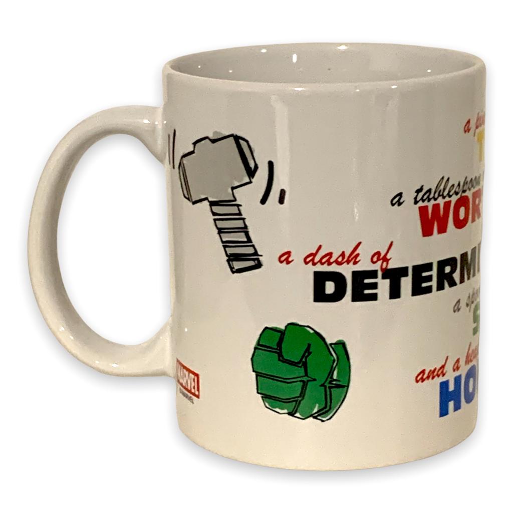 Avengers Taza Thor Hulk Ironman Capitan america Viuda negra Ceramica 340 ml