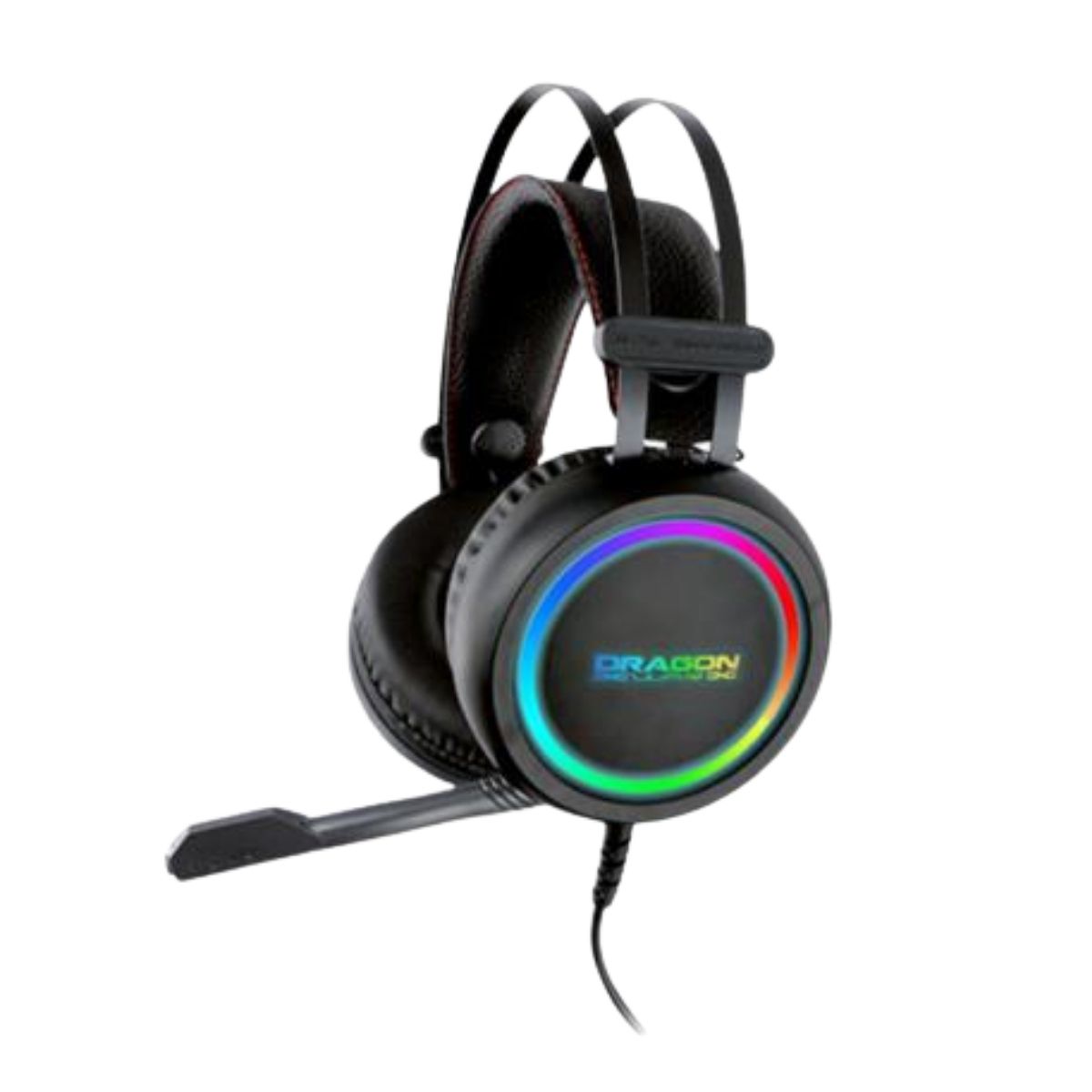 Audífonos Gamer Dragon XT Con Micrófono Iluminado RGB 3.5mm