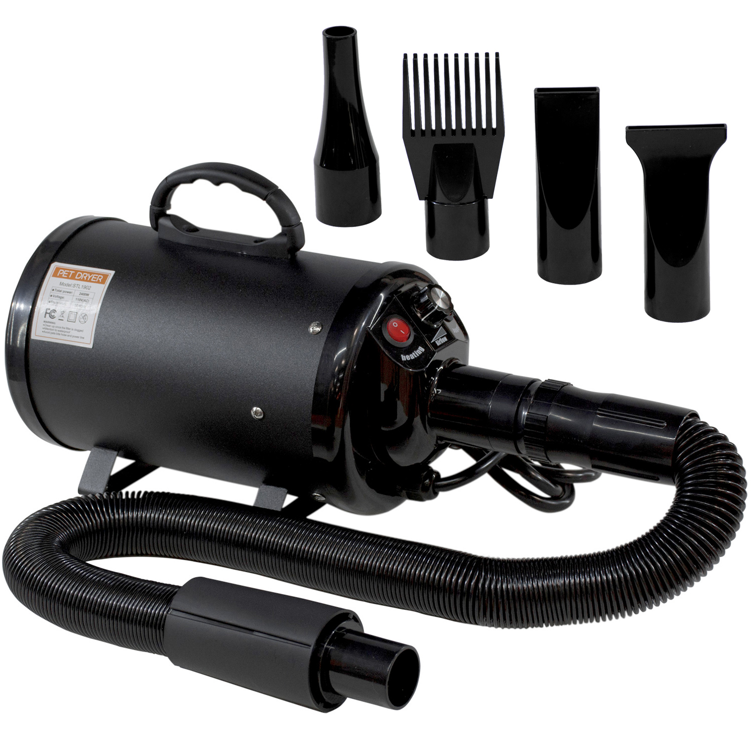 Secadora de Pelo para Perro Profesional Mascotas 2850w Estetica Canina