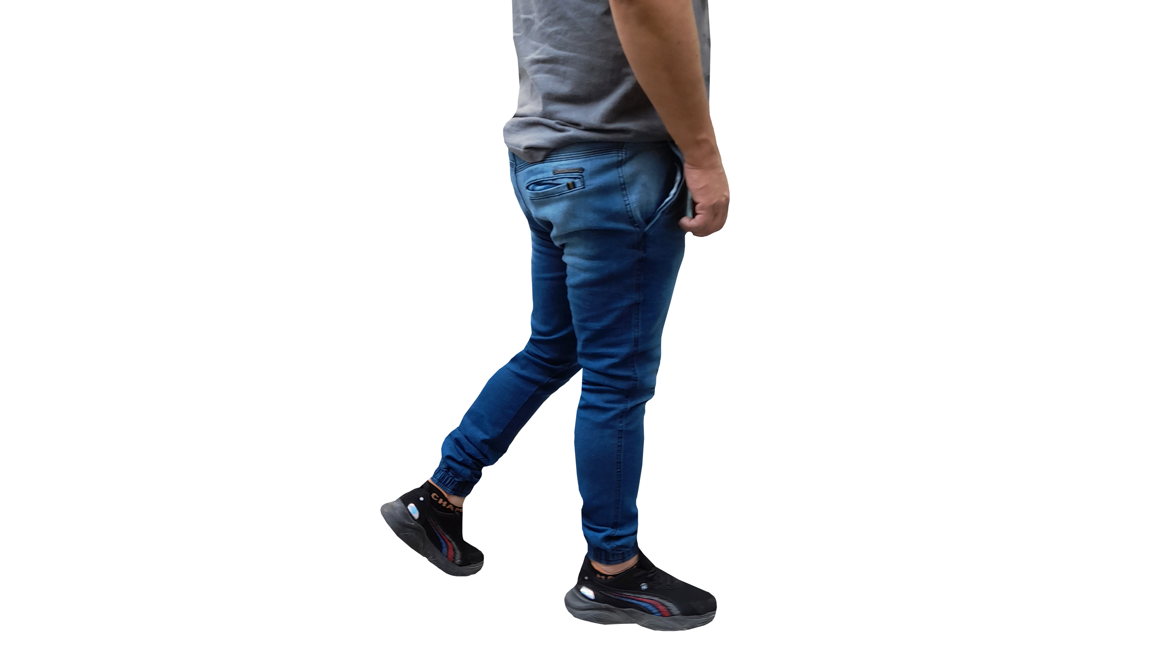 Jogger de mezclilla online hombre